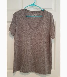 Gray heathered T-shirt